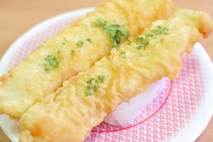 イカやアナゴ、ちくわの天ぷらでタンパク質