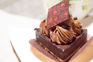 バレンタインとチョコレートケーキ