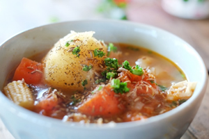カレーライスに合うスープ、付け合わせの献立レシピ