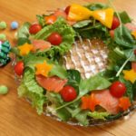 クリスマスサラダの人気レシピ！リース＋ツリーサラダが簡単！盛り付け例！