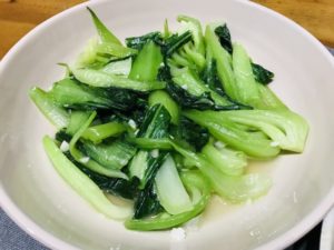青梗菜炒め（チンゲンサイ）