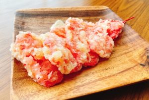 紅ショウガ：うどんに合う天ぷら具材・種類、ネタ