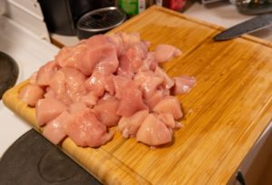 下味冷凍用の鶏もも肉
