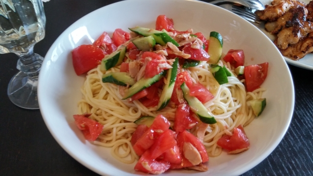 カッペリーニの夜ご飯の献立例！付け合わせの副菜・サラダ・スープ＋一品のおかずメニュー