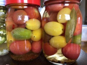 瓶詰ピクルス：ミニ・プチトマトの常温、冷蔵庫、冷凍期間
