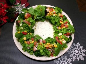 簡単！おしゃれ＋可愛いクリスマス・サラダの献立：リーフサラダとは？