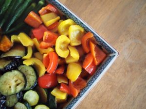 夏の冷たいおかずレシピ×夏野菜：夏野菜の煮びたし