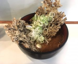 きのこの天ぷらを美味しく食べる方法：カレー南蛮