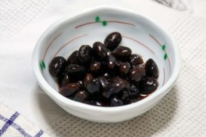和風のおかず：副菜の黒豆