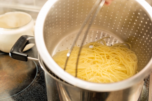 スパゲティ麺がくっつかない方法！作り置きでパサつかない＋お弁当に大活躍！