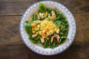 母の日の手作り料理ランキング：人気レシピ５位：母が喜ぶサラダ＝花サラダ