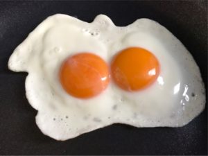 半熟卵の再加熱