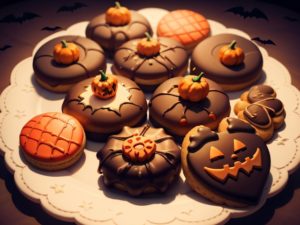 ハロウィンの手作りおやつとお菓子⇒保育園の子供が喜ぶアイシングクッキー